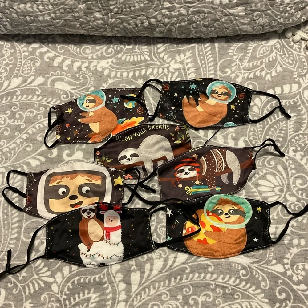 Children’s Sloth Masks